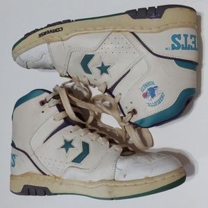VTG NBA Converse Charlotte Hornets Basketball Rare 80s